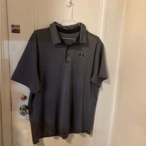 Under Armour Men's Charcoal Polo Shirt